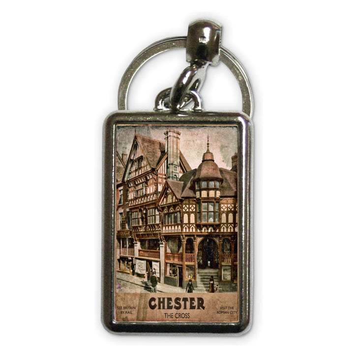 The Cross, Chester Metal Keyring