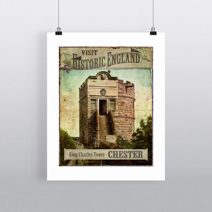 King Charles Tower, Chester Fine Art Print