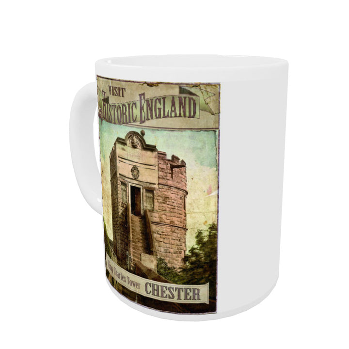 King Charles Tower, Chester Coloured Insert Mug