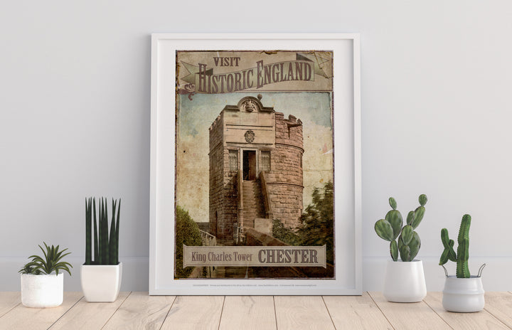 King Charles Tower, Chester - Art Print