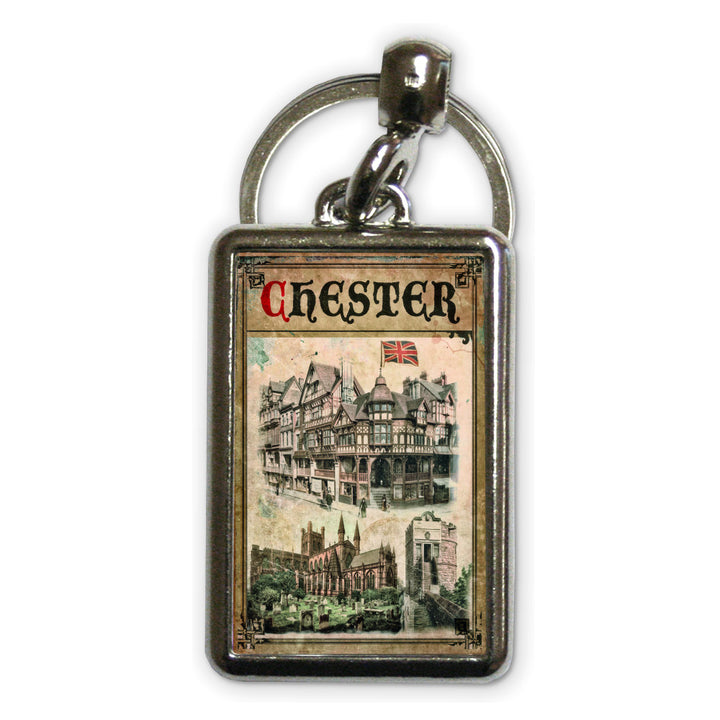 Chester Metal Keyring