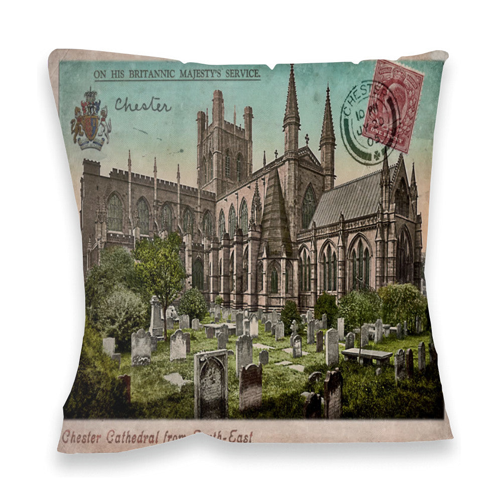 Chester Cathedral Fibre Filled Cushion