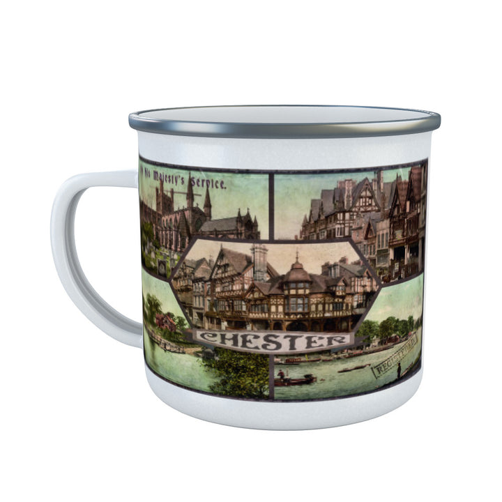 Chester Enamel Mug
