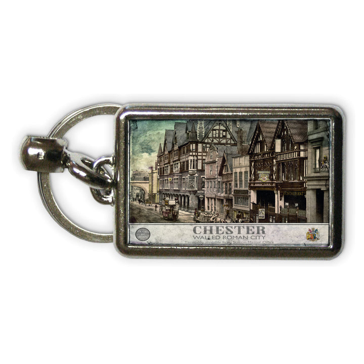 Chester Metal Keyring