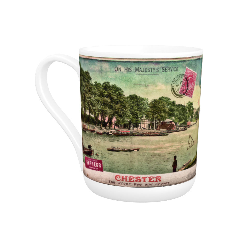 The River Dee, Chester Bone China Mug