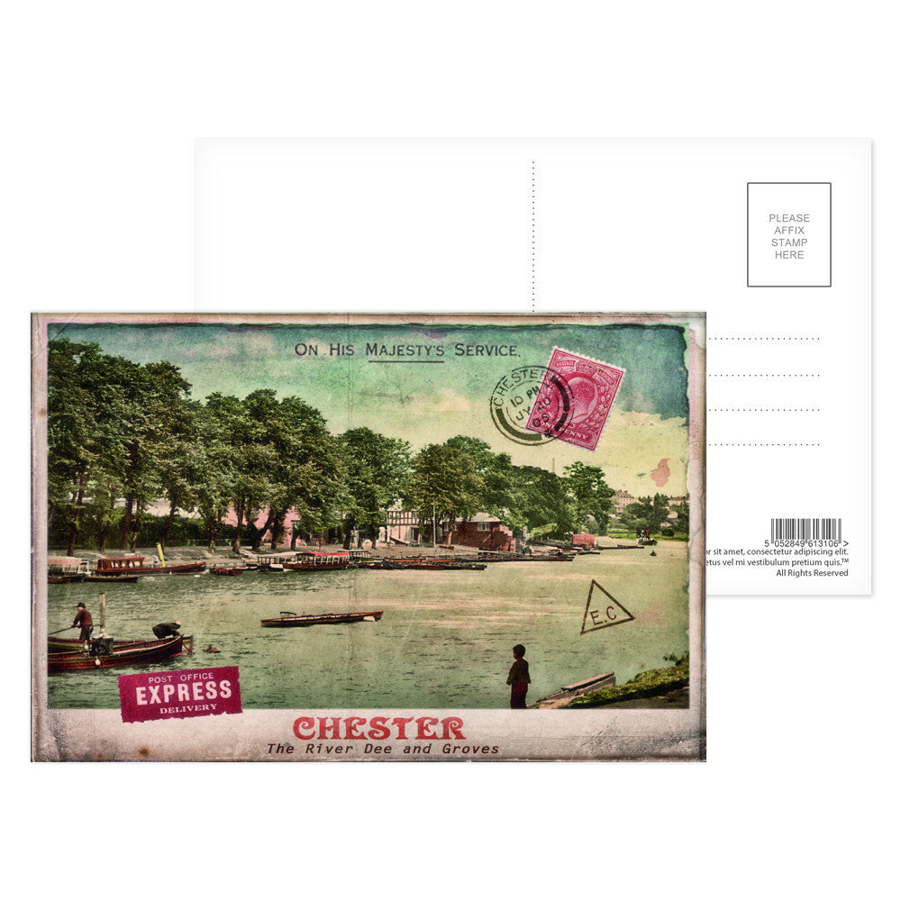 The River Dee, Chester Postcard Pack