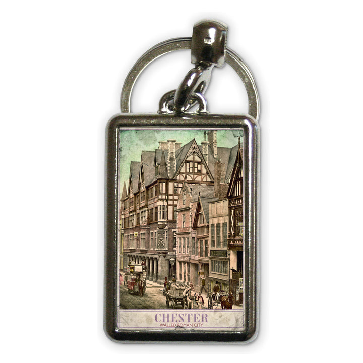 Chester Metal Keyring