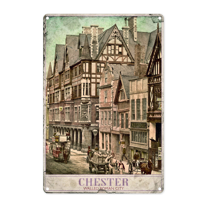 Chester Metal Sign