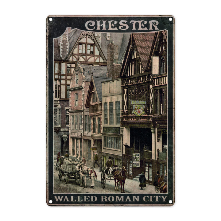 Chester Metal Sign