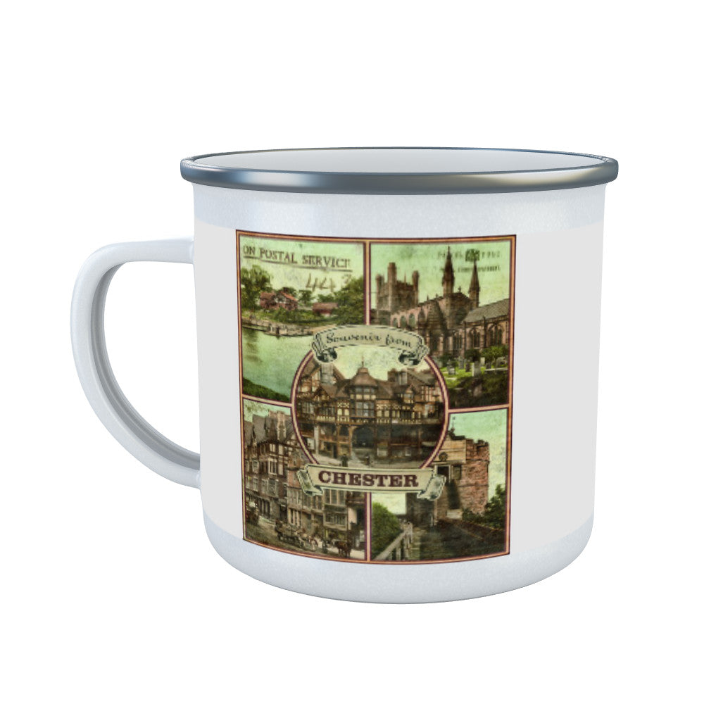 Chester Enamel Mug