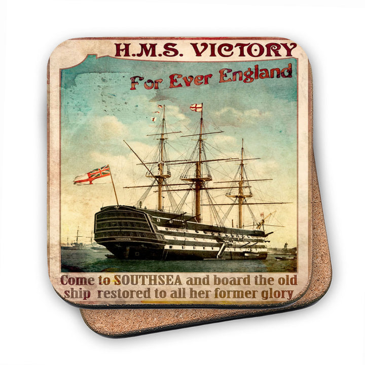 HMS Victory, Southsea MDF Coaster