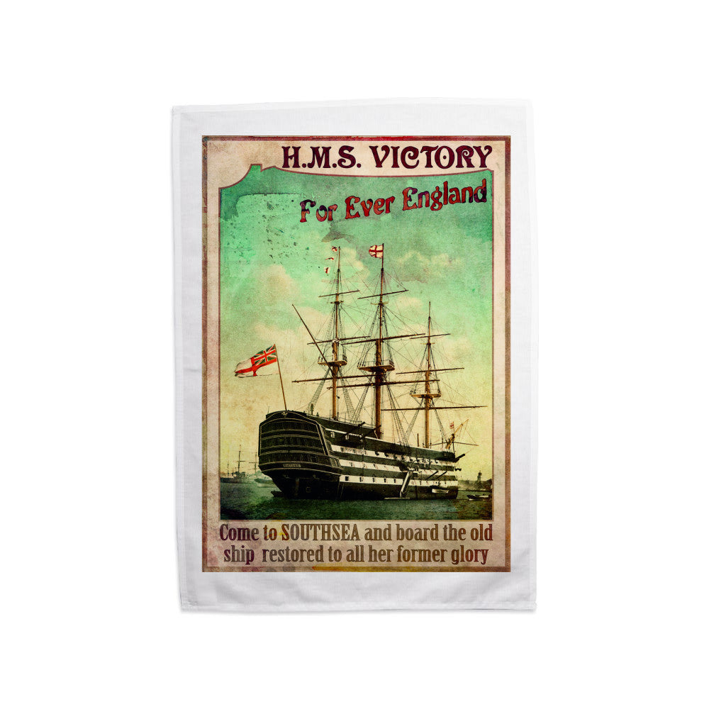 HMS Victory, Southsea Tea Towel