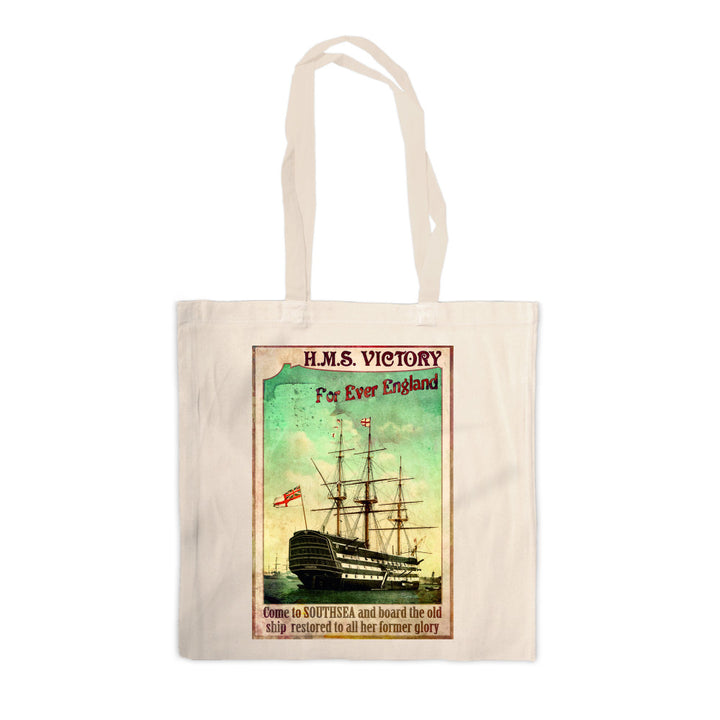 HMS Victory, Southsea Canvas Tote Bag
