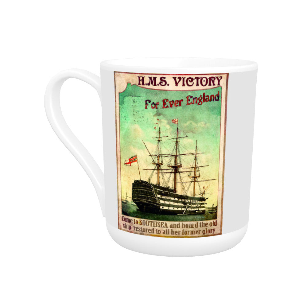 HMS Victory, Southsea Bone China Mug