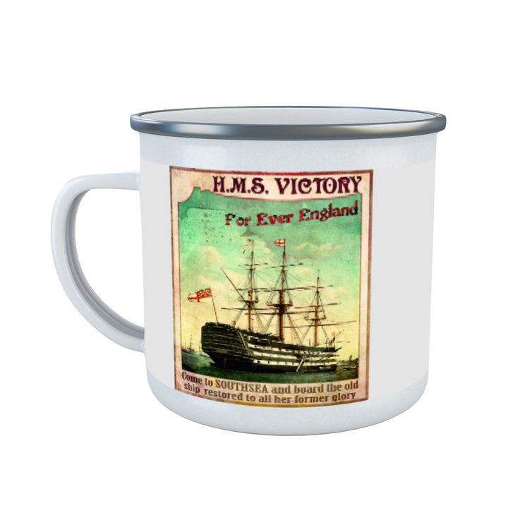 HMS Victory, Southsea Enamel Mug