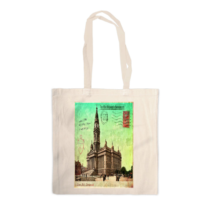The Town Hall, Portsmouth Canvas Tote Bag