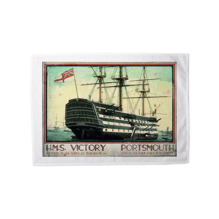 HMS Victory, Portsmouth Tea Towel