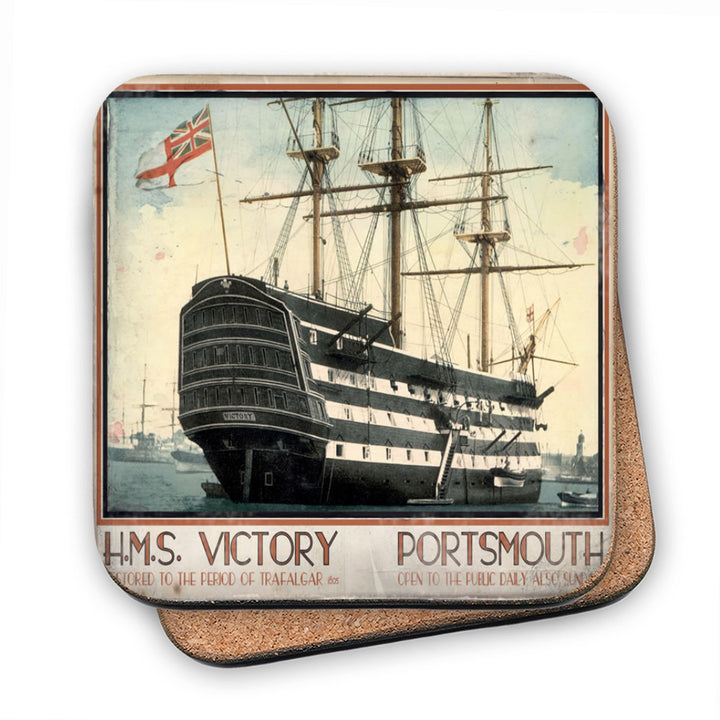 HMS Victory, Portsmouth MDF Coaster