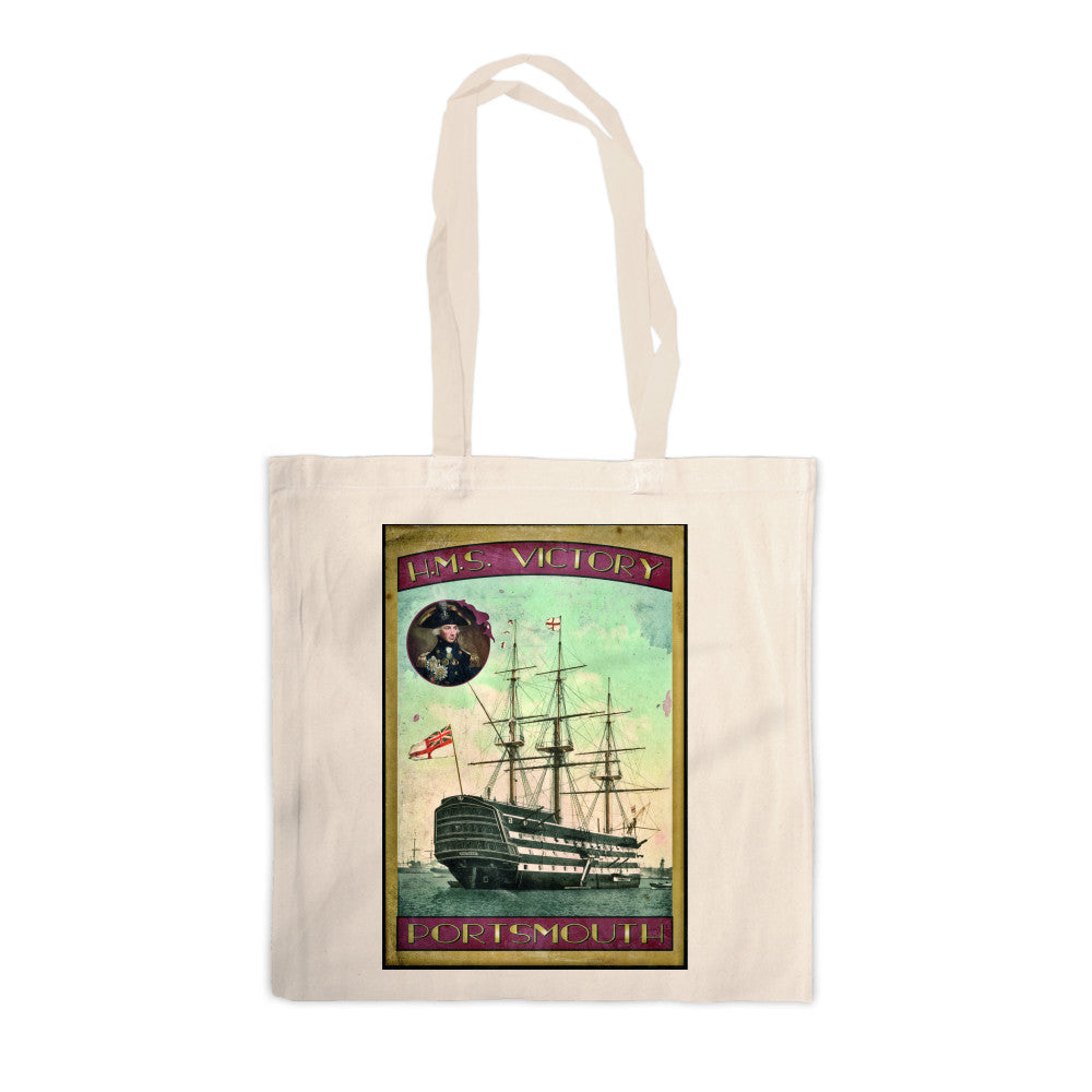 HMS Victory, Portsmouth Canvas Tote Bag
