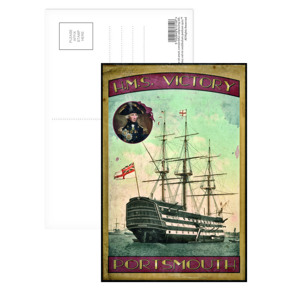 HMS Victory, Portsmouth Postcard Pack