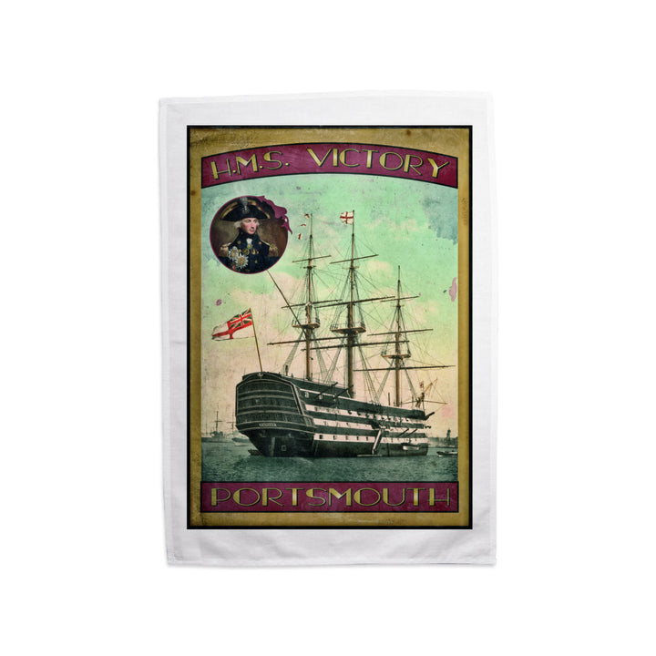 HMS Victory, Portsmouth Tea Towel