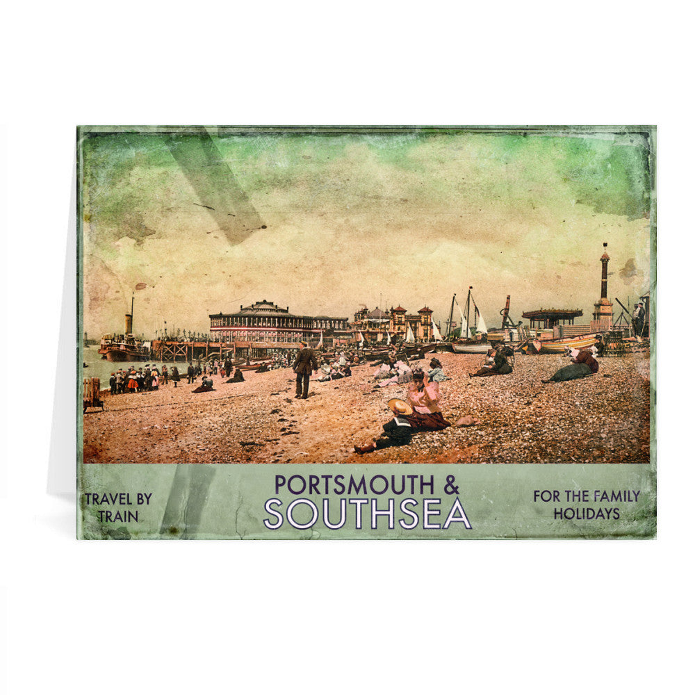 Portsmouth and Southsea Greeting Card 7x5