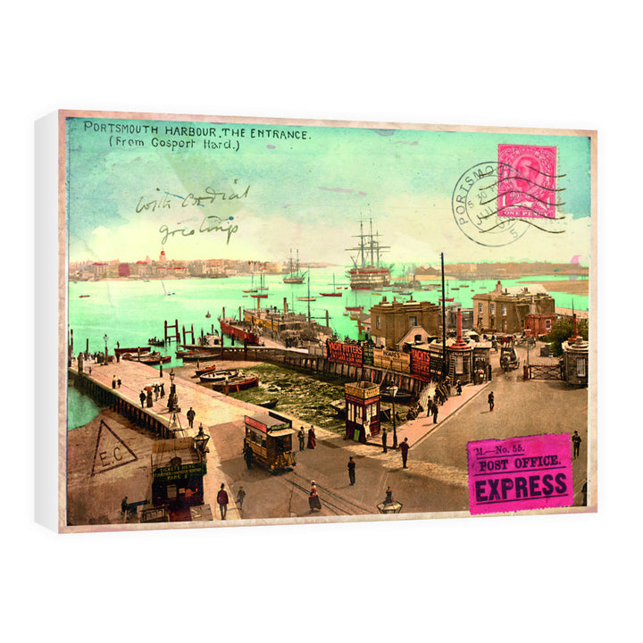 Portsmouth Harbour 60cm x 80cm Canvas