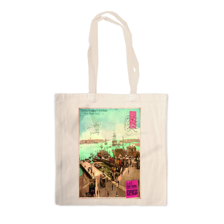 Portsmouth Harbour Canvas Tote Bag