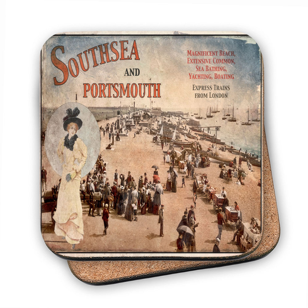 Southsea and Portsmouth MDF Coaster