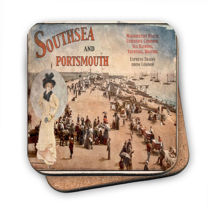 Southsea and Portsmouth MDF Coaster