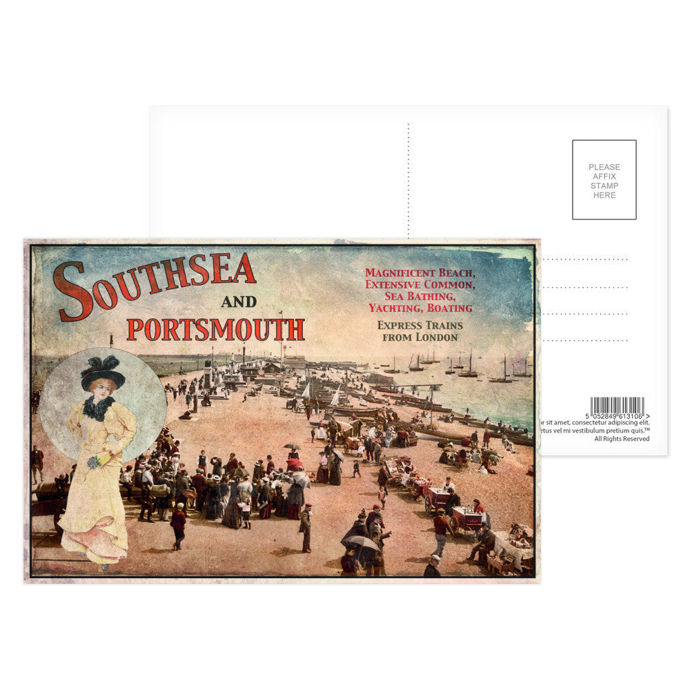 Southsea and Portsmouth Postcard Pack