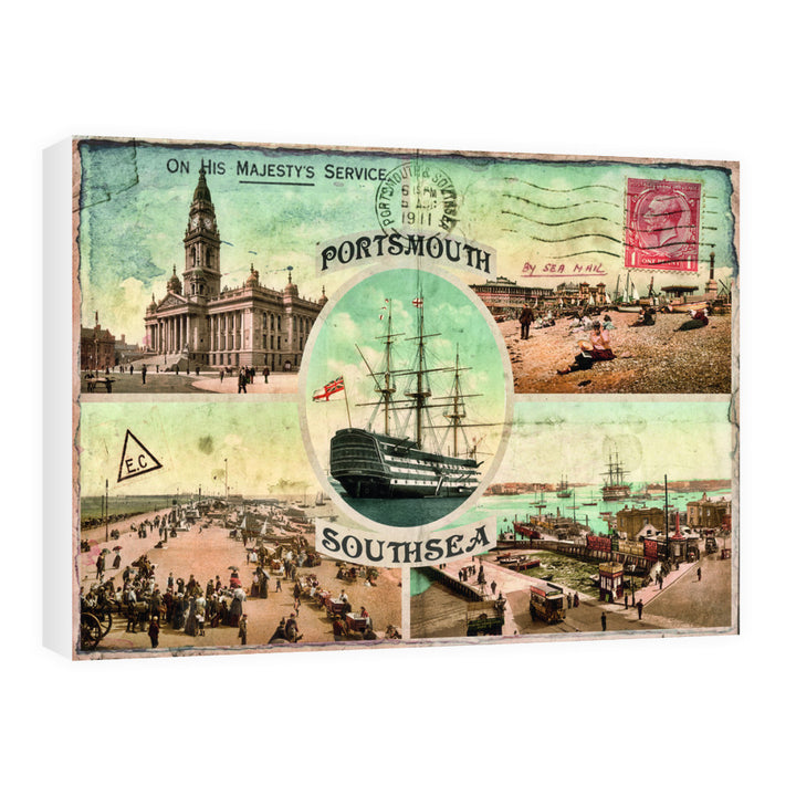 Portsmouth and Southsea 60cm x 80cm Canvas