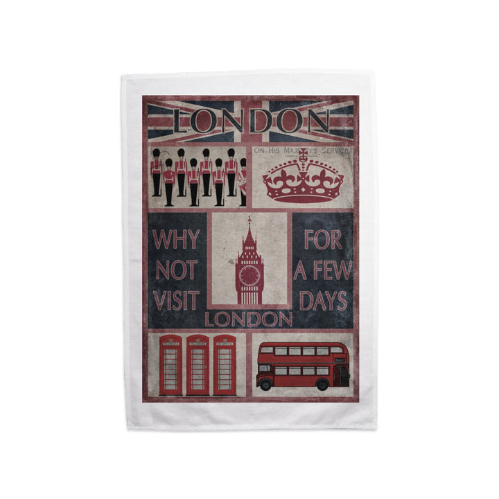 Visit London Tea Towel