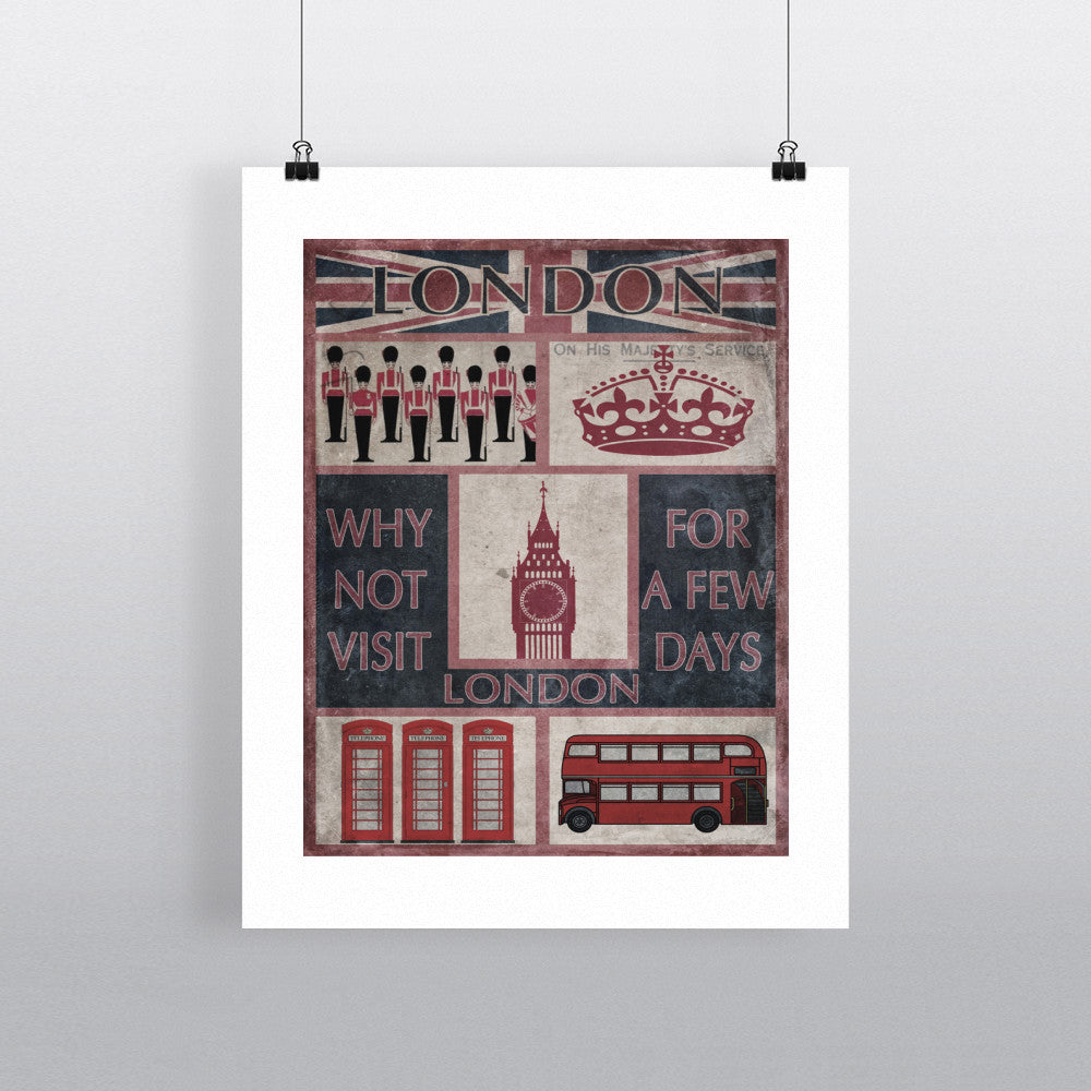 Visit London - Art Print