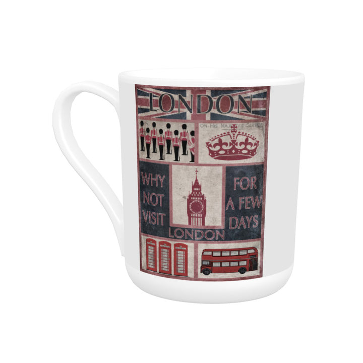 Visit London Bone China Mug