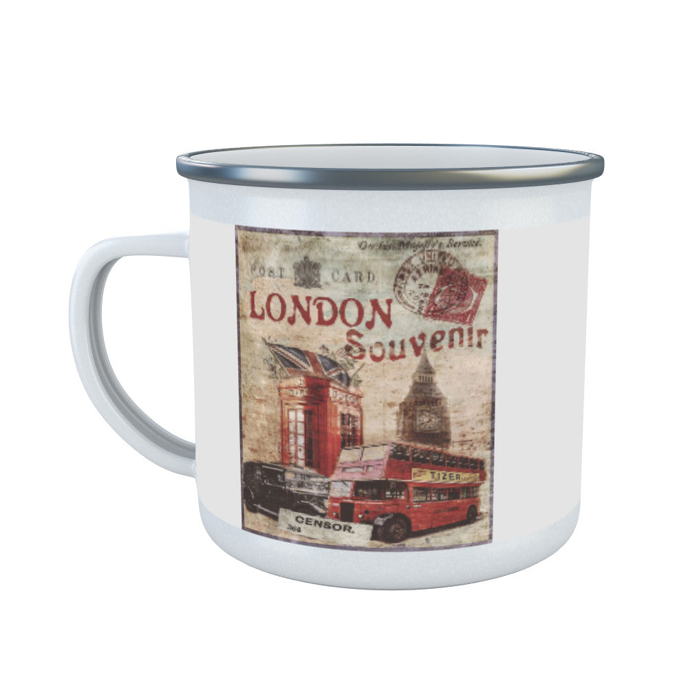 London Souvenir Enamel Mug