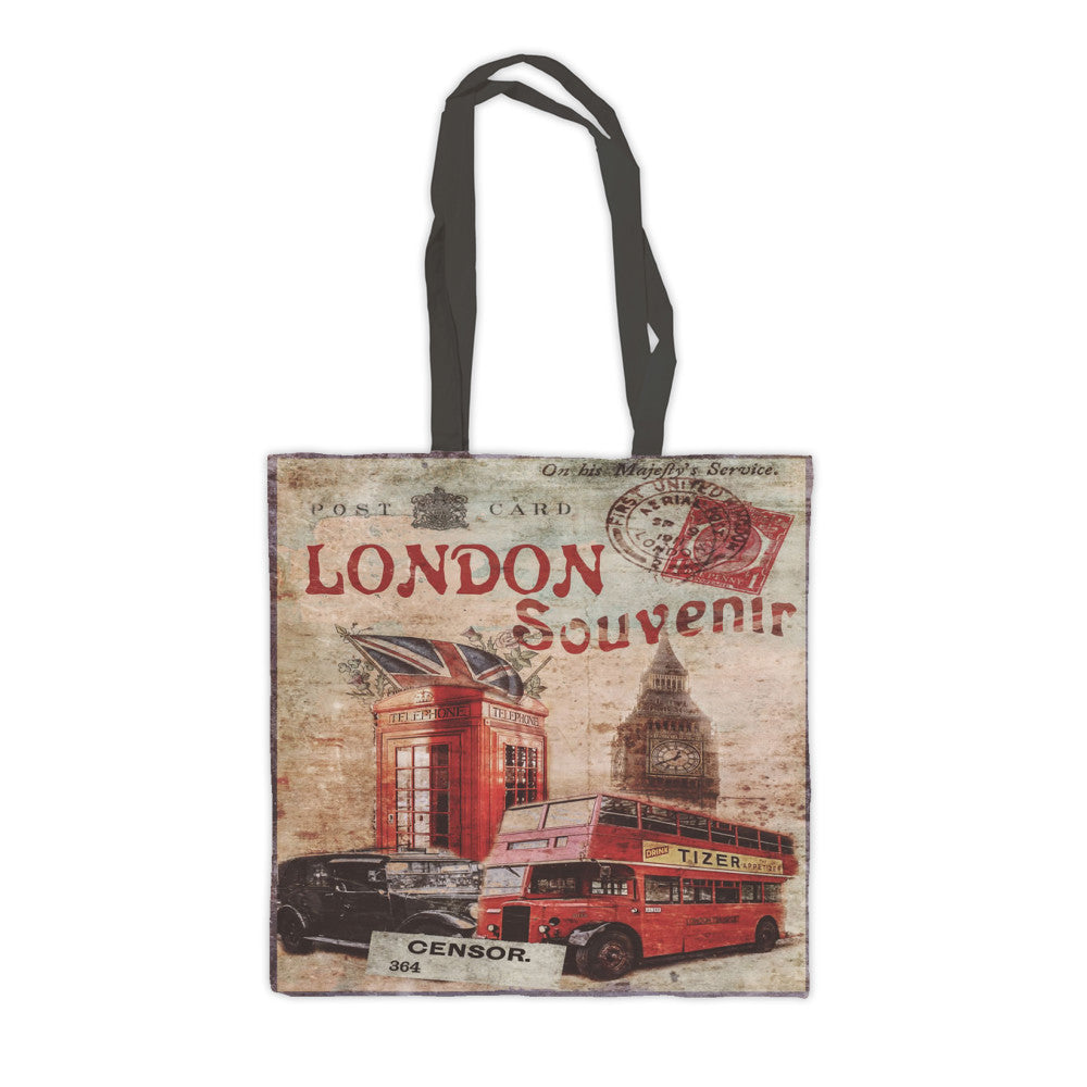 London Souvenir Premium Tote Bag