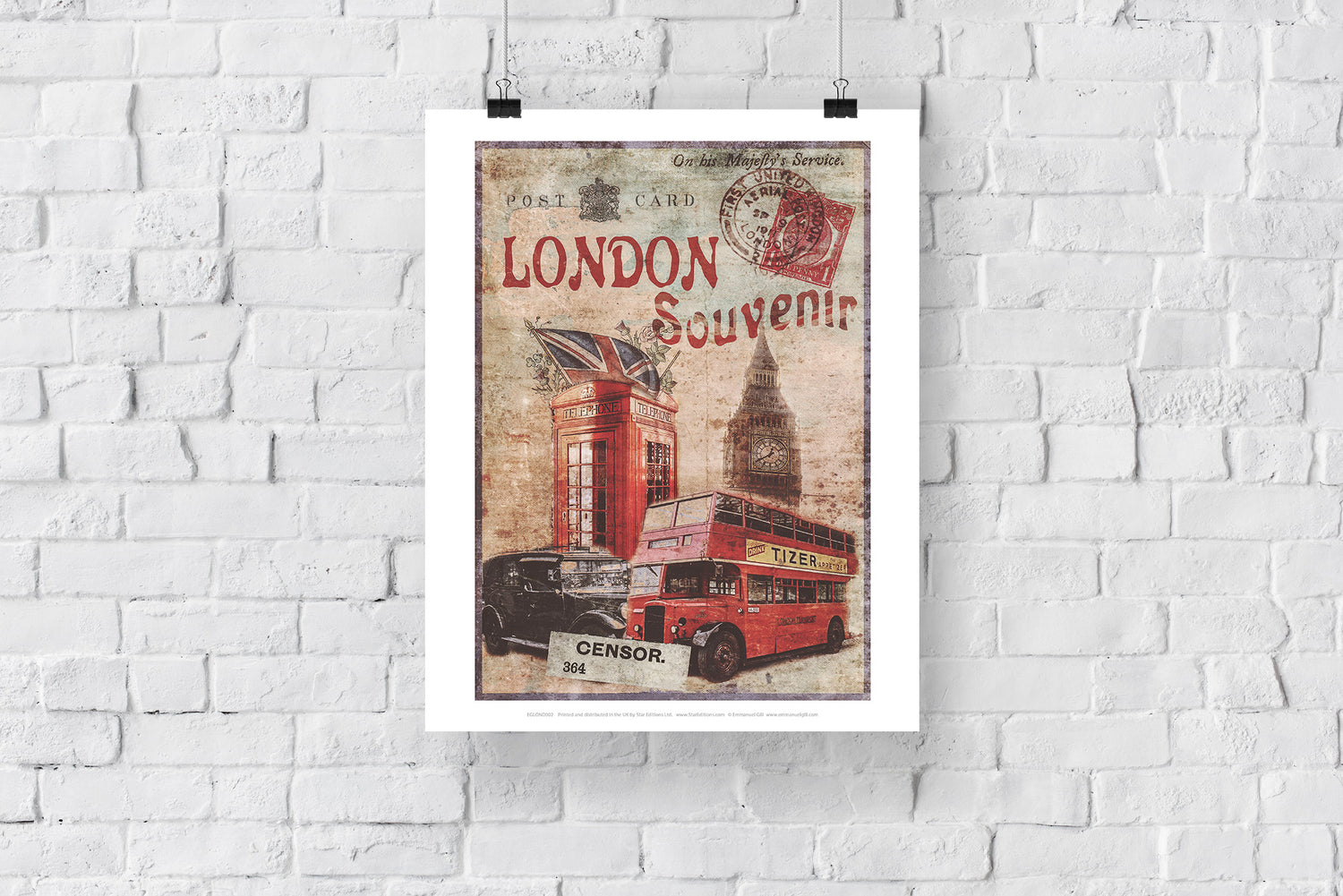 London Souvenir - Art Print