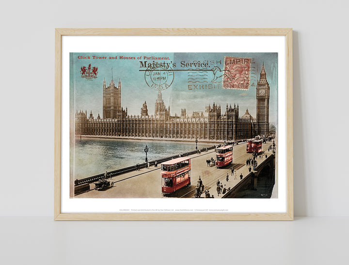 Houses of Parliament, London - Art Print