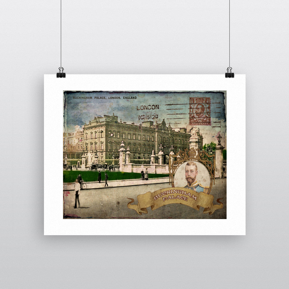 Buckingham Palace, London 90x120cm Fine Art Print