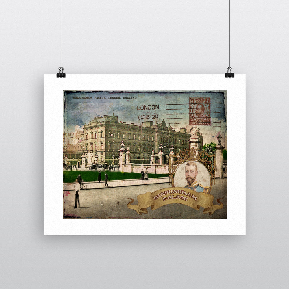 Buckingham Palace, London 11x14 Print