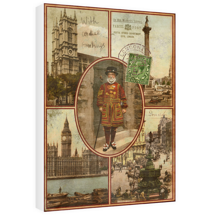 London 60cm x 80cm Canvas