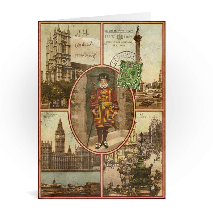 London Greeting Card 7x5