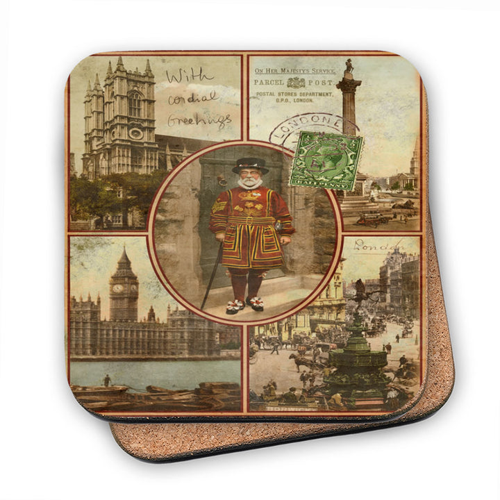 London MDF Coaster