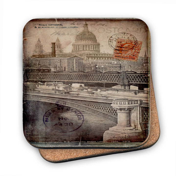 St Pauls Cathedral, London MDF Coaster