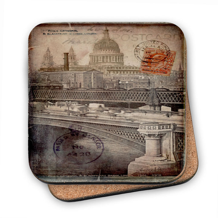 St Pauls Cathedral, London MDF Coaster