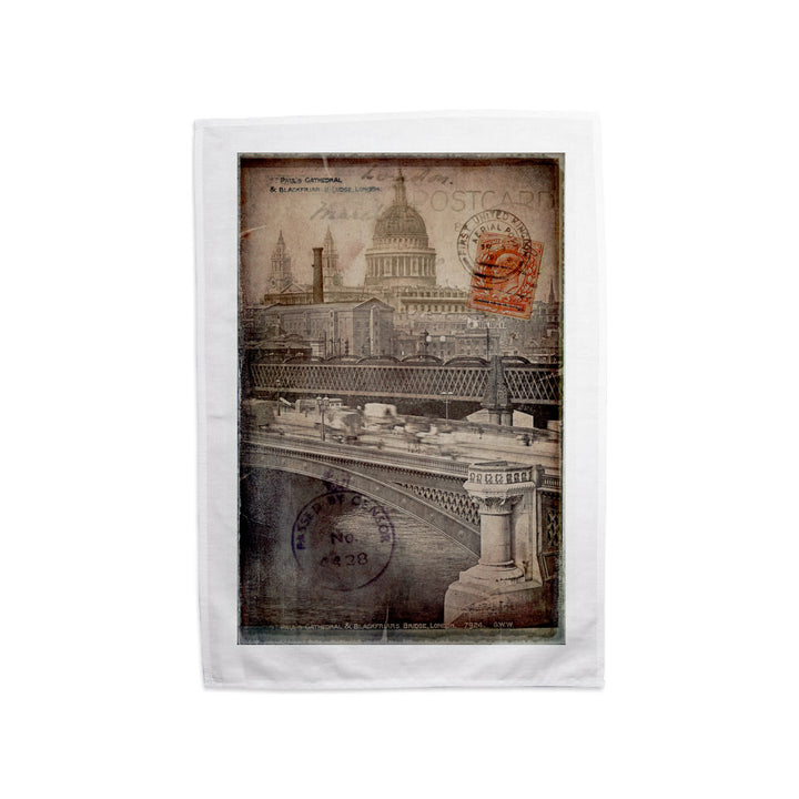 St Pauls Cathedral, London Tea Towel