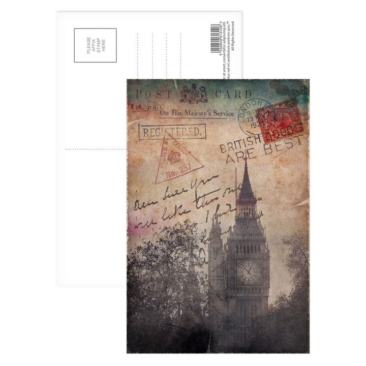 Big Ben, London Postcard Pack