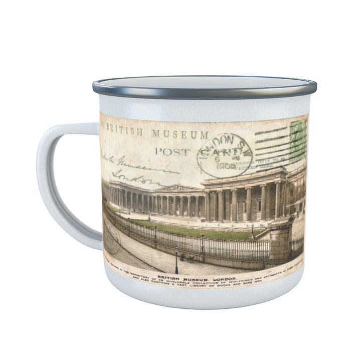 The British Museum, London Enamel Mug