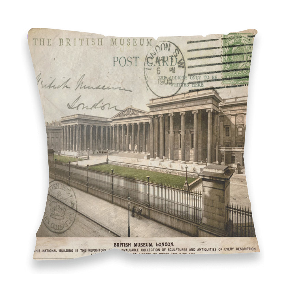 The British Museum, London Fibre Filled Cushion